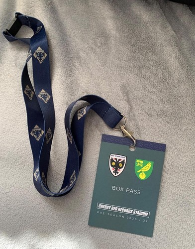 Vip box pass lanyard afc - *,