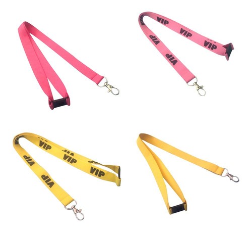Pink vip yellow - neck, strap