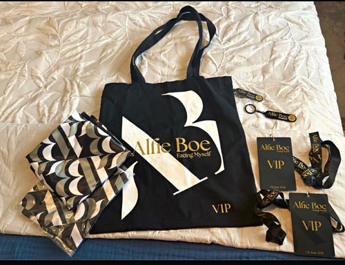 Alfie boe concert memorabilia - alfie,