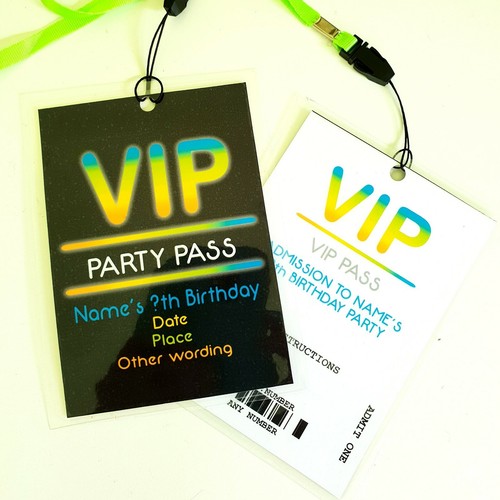 Personalised vip neon bright - personalised,