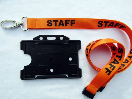 Staff orange black - staff, orange/black
