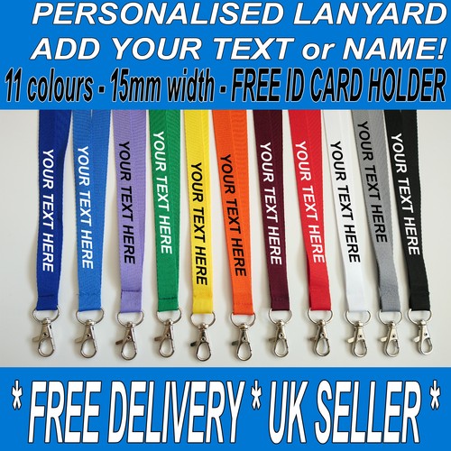 Plain printed lanyard - plain, or