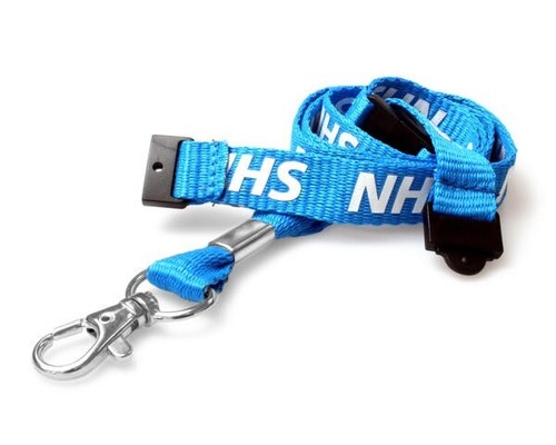 Nhs double breakaway lanyard - breakaway,