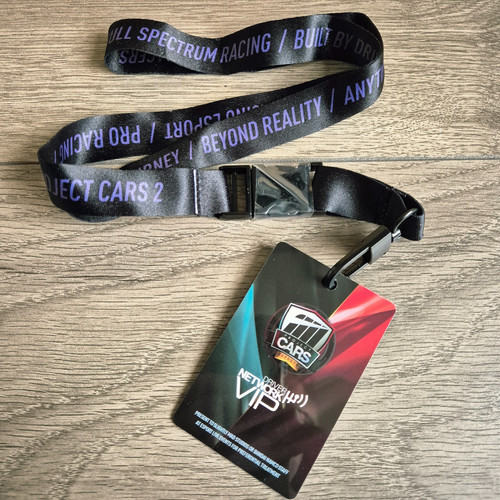 Project cars vip lanyard promo - project,