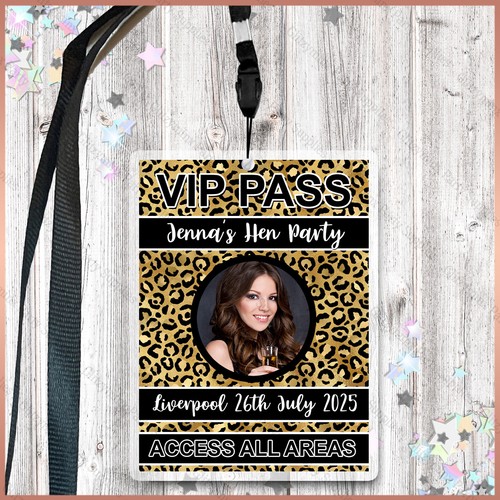 Personalised leopard print - print, vip