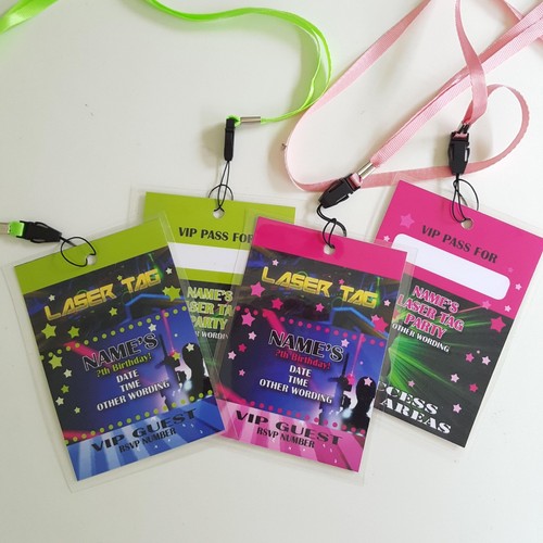 Personalised laser tag vip - laser,