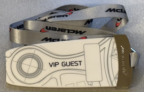 Mclaren vip guest - guest, pass