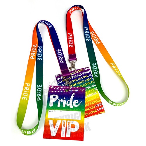 Pride vip lanyard gay - vip,