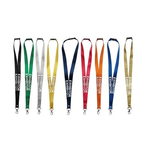 Exhibitor lanyard neck strap - lanyard,