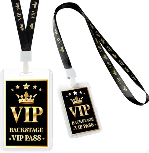 Vip pass backstage lanyard - -,