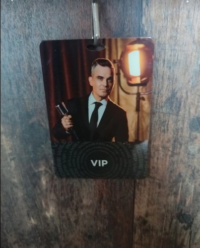 Robbie williams vip lanyard - williams,