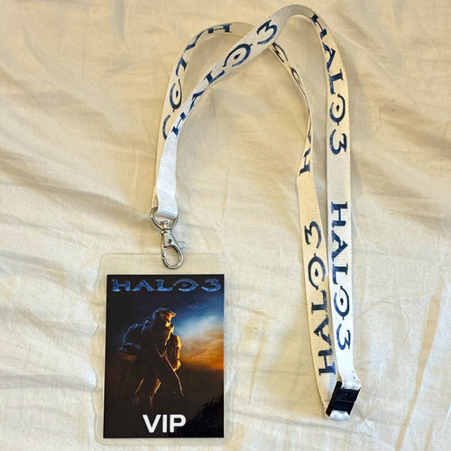 Halo staff vip lanyard - halo,