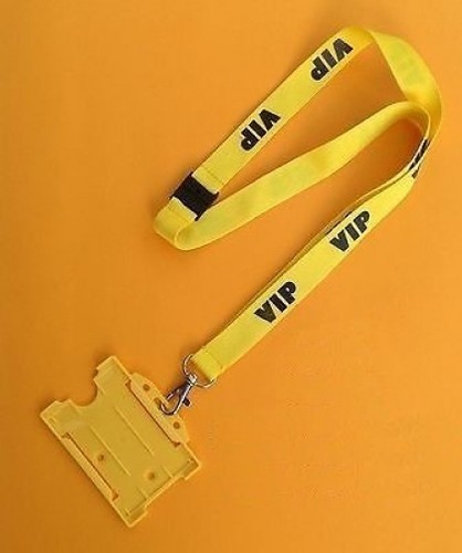 Vip neck lanyard photo - neck,